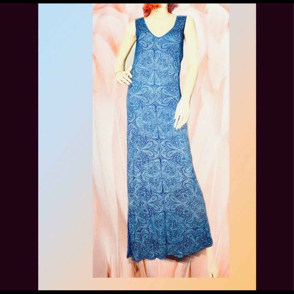 FREE ME • Paisley Print Maxi Dress / (S) NWOT!!